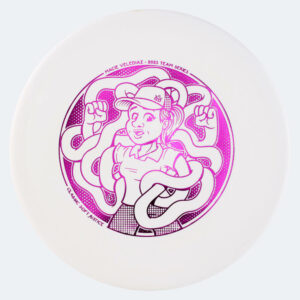 Dynamic Discs Justice Macie Velediaz Team Series in weiss, im Classic Soft Kunststoff und ohne Spezialeffekt