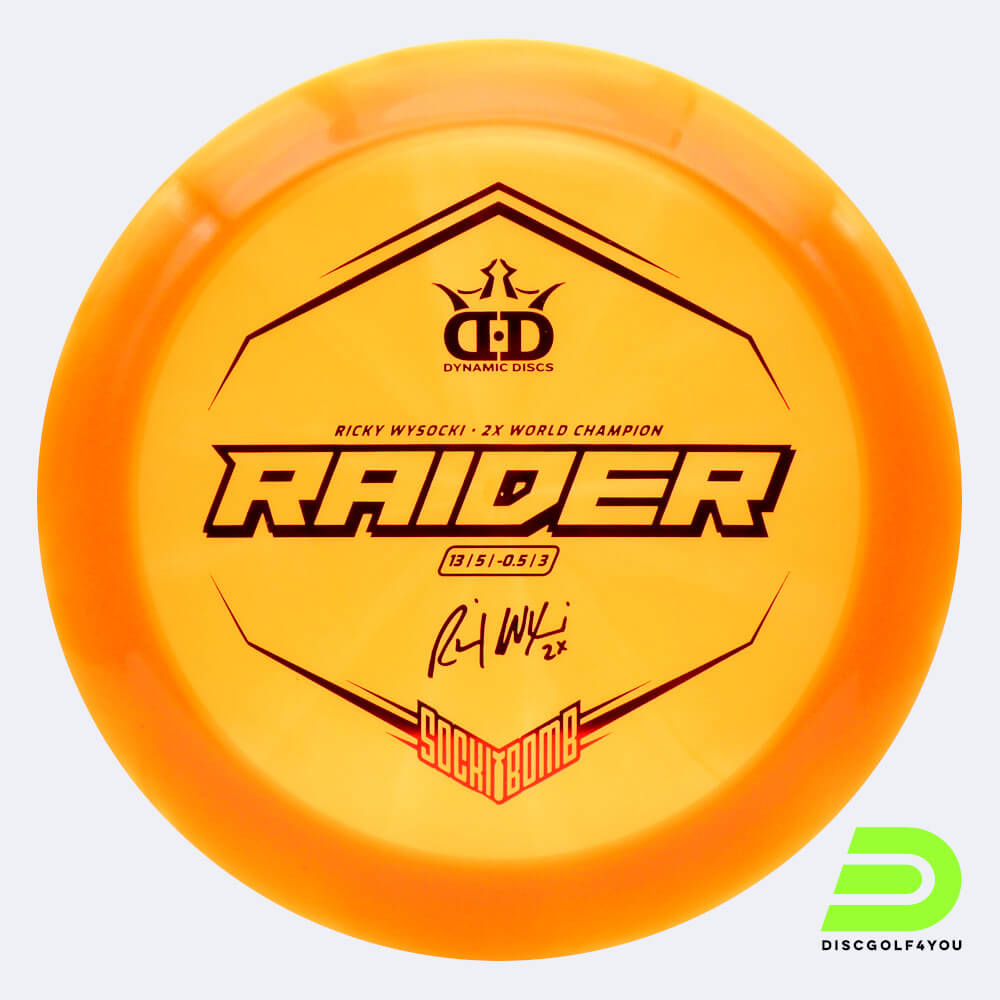 dynamic discs sockibomb raider in orange, im lucid x kunststoff und ohne spezialeffekt Dynamic Discs Sockibomb Raider in orange, im Lucid X Kunststoff und ohne Spezialeffekt