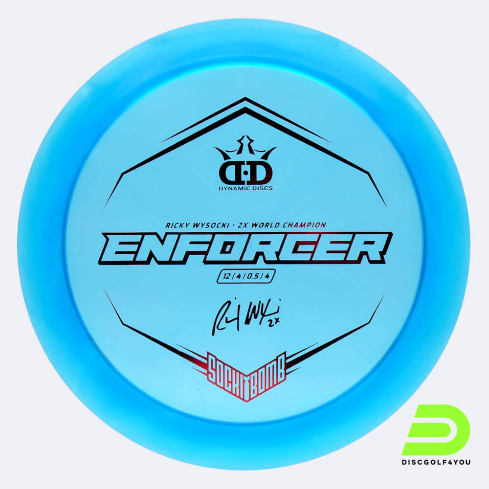 Dynamic Discs Sockibomb Enforcer in ,  plastic and  effect Dynamic Discs Sockibomb Enforcer in ,  plastic and  effect