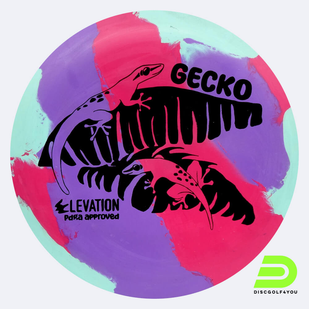 elevation gecko in violett, im ecoflex kunststoff und burst spezialeffekt Elevation Gecko in violett, im ecoFlex Kunststoff und burst Spezialeffekt