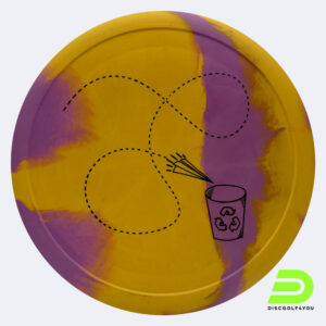 Elevation Interceptor in gelb, im ecoFlex Kunststoff und burst Spezialeffekt