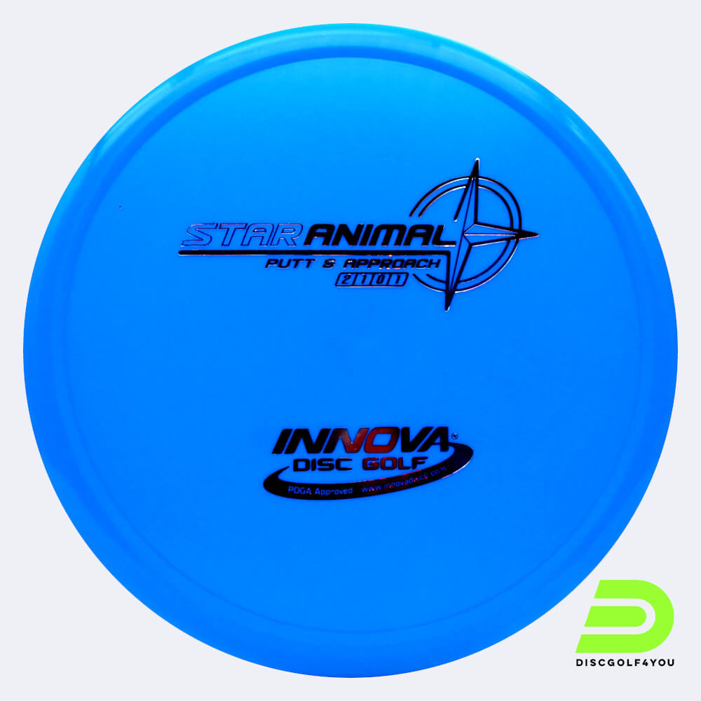 Innova Animal in blue, star plastic Innova Animal in blue, star plastic