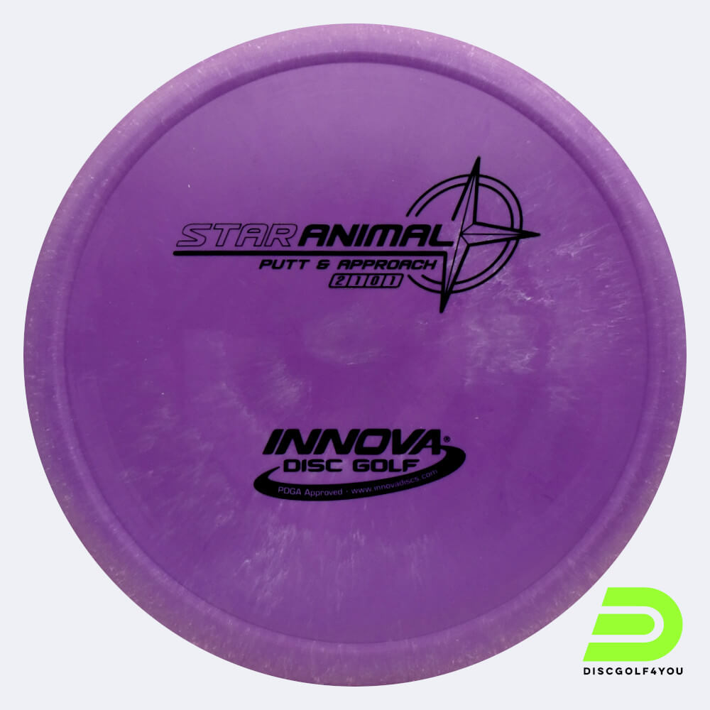 Innova Animal in purple, star plastic Innova Animal in purple, star plastic