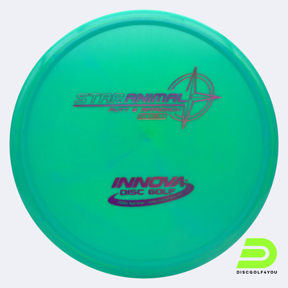 Innova Animal in turquoise, star plastic Innova Animal in turquoise, star plastic
