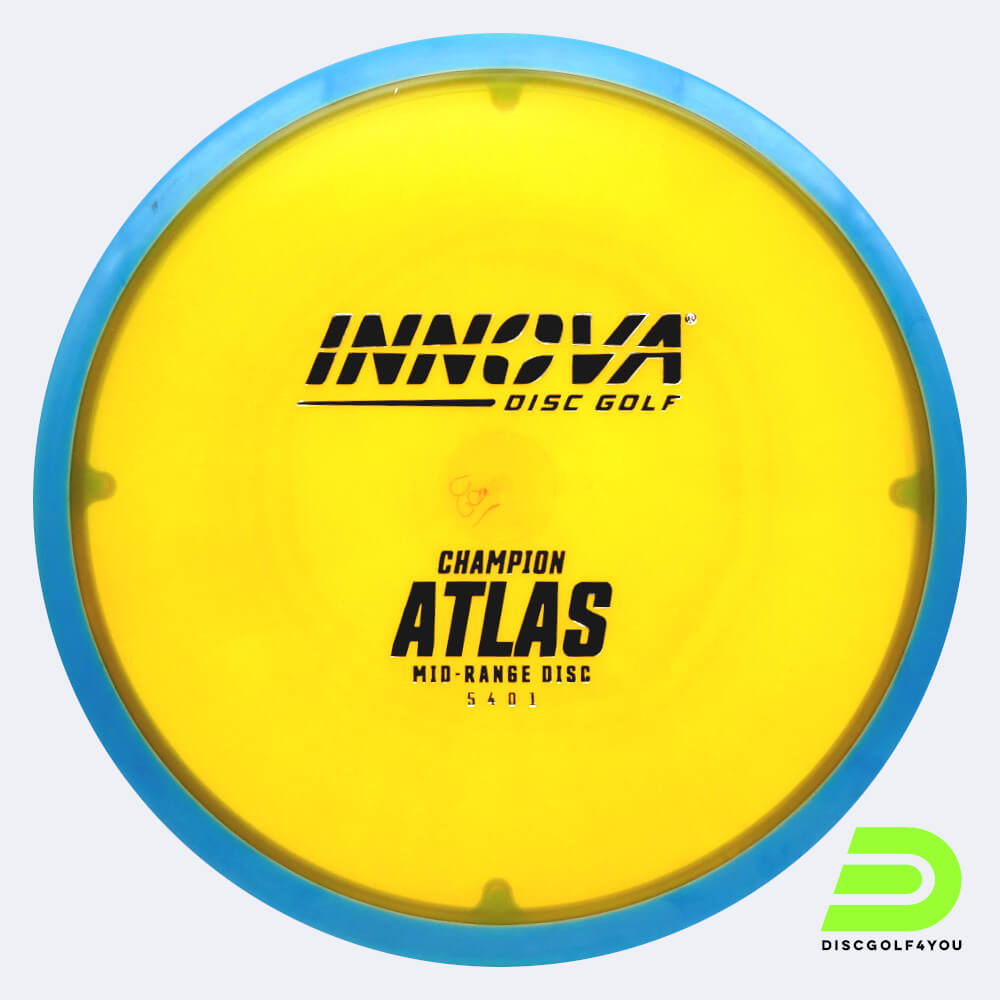 Innova Atlas in yellow, champion plastic Innova Atlas in yellow, champion plastic
