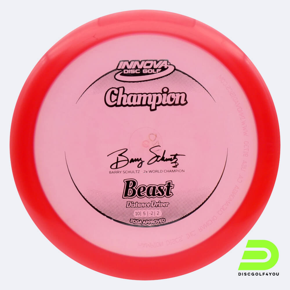 Innova Beast in red, champion plastic Innova Beast in red, champion plastic