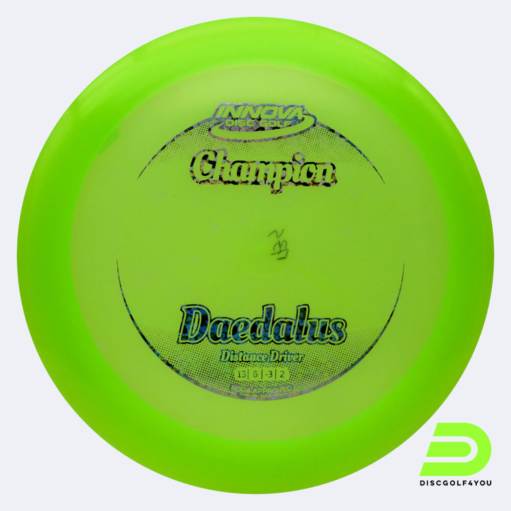 Innova Daedalus in light-green, champion plastic Innova Daedalus in light-green, champion plastic