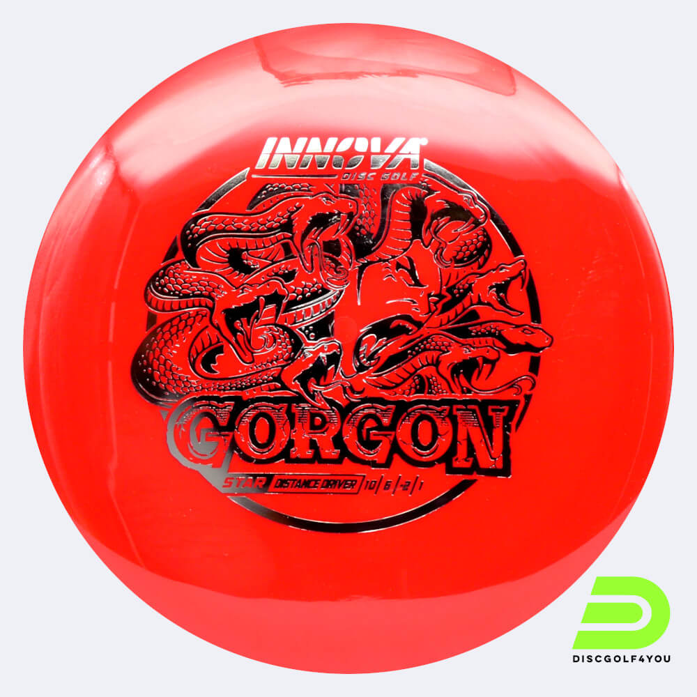 Innova Gorgon in red, star plastic Innova Gorgon in red, star plastic