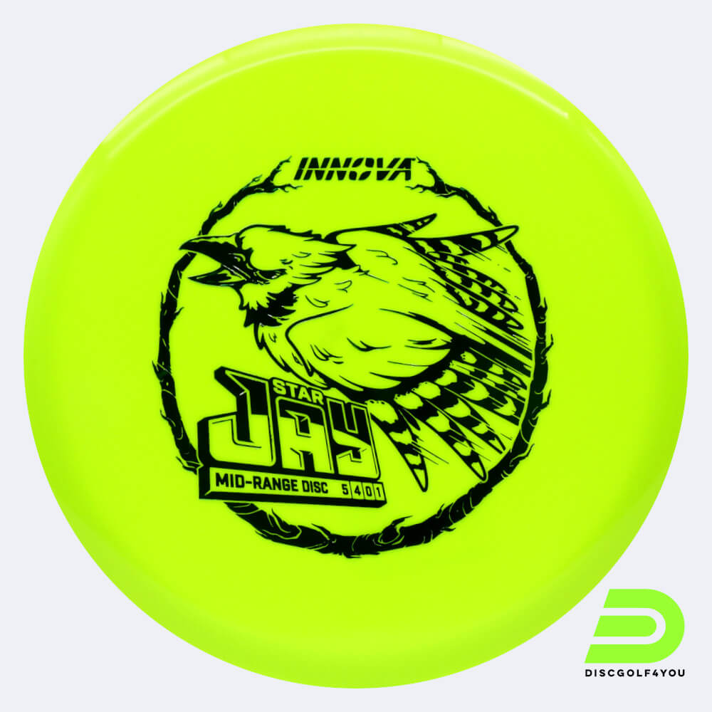 Innova Jay in yellow, star plastic Innova Jay in yellow, star plastic
