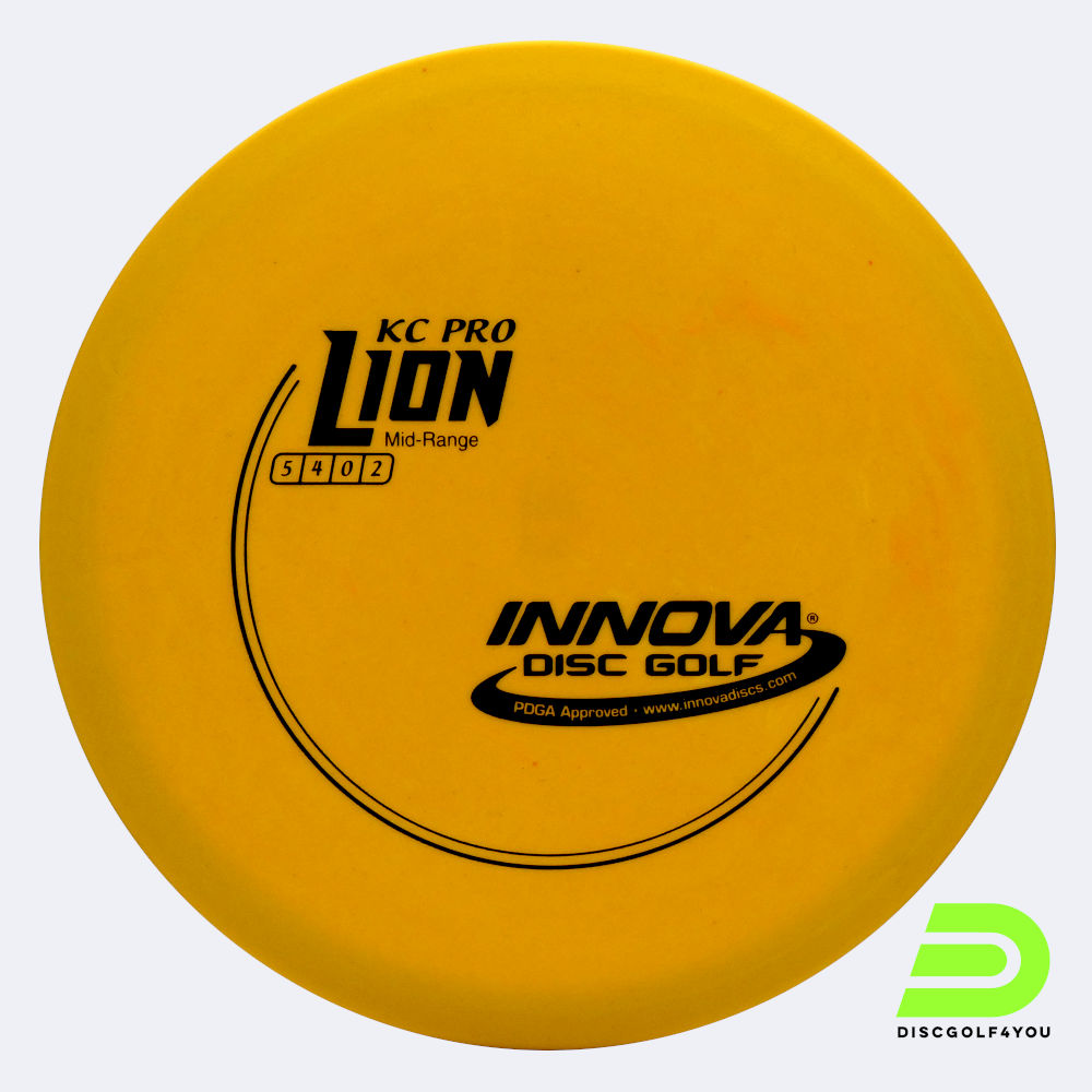 Innova Lion in yellow, kc pro plastic Innova Lion in yellow, kc pro plastic