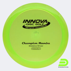 Innova Mamba in yellow, champion plastic
