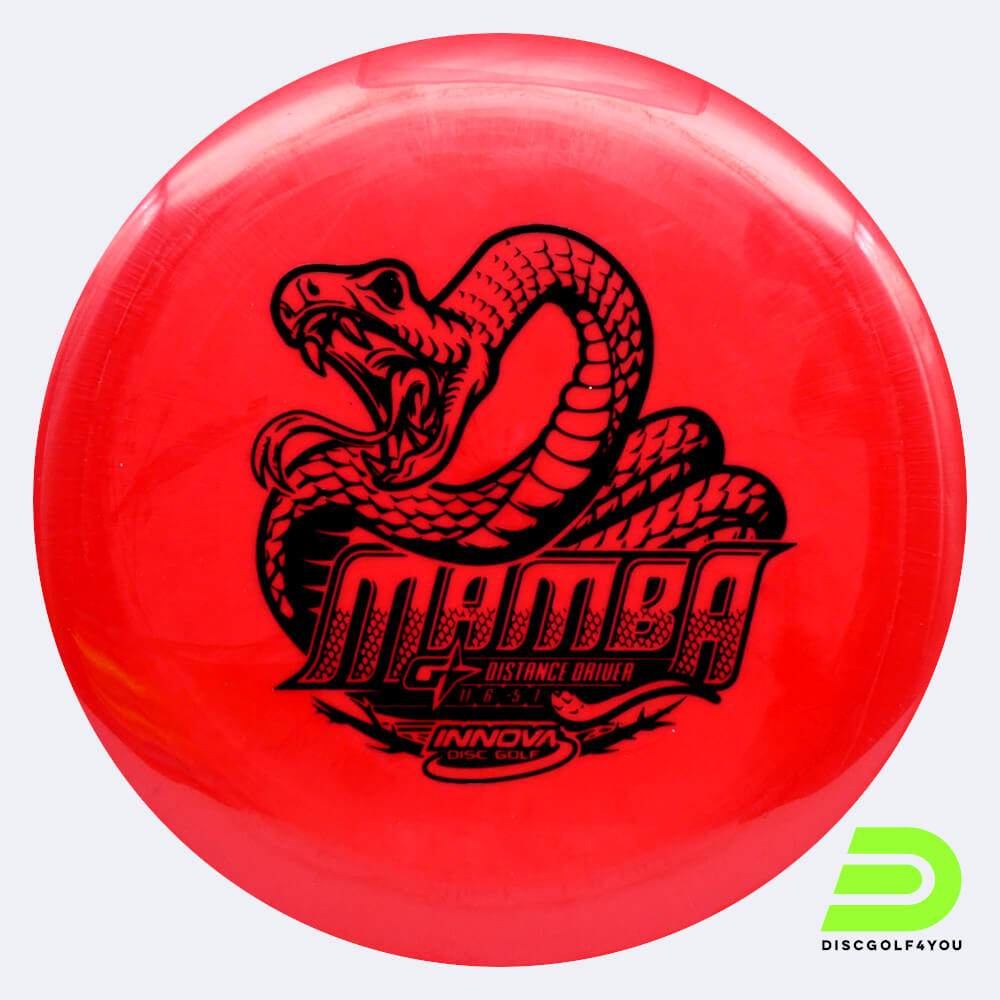 Innova Mamba in red, gstar plastic and deco effect Innova Mamba in red, gstar plastic and deco effect