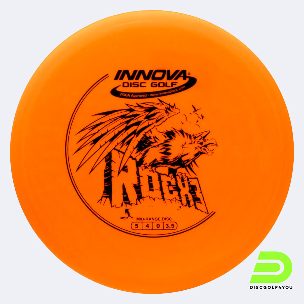 innova rocx3 in orange, im dx kunststoff und ohne spezialeffekt Innova RocX3 in orange, im DX Kunststoff und ohne Spezialeffekt