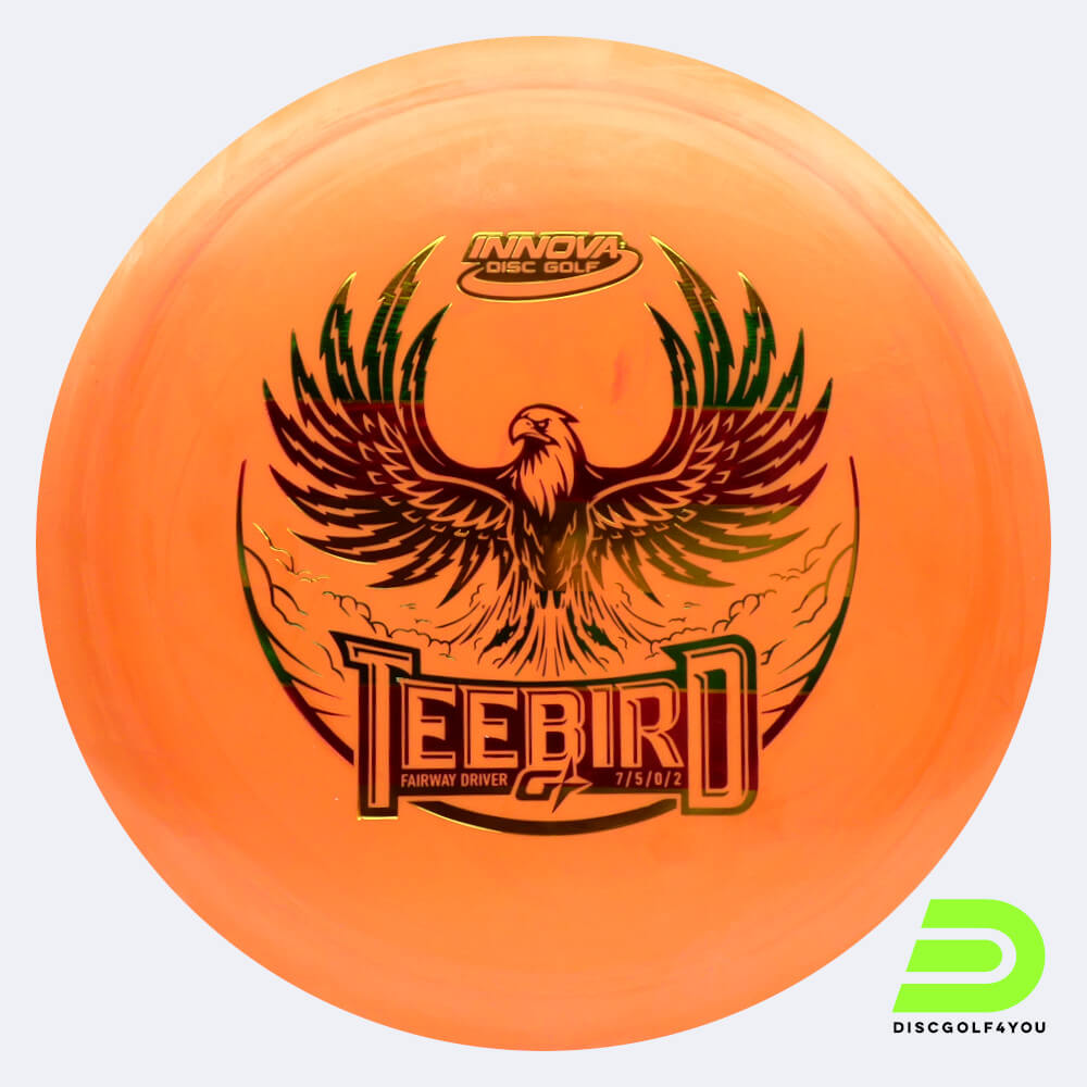 innova teebird in orange, im gstar kunststoff und deco spezialeffekt Innova Teebird in orange, im GStar Kunststoff und deco Spezialeffekt