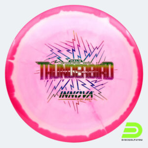Innova Thunderbird in white-pink, halo star plastic