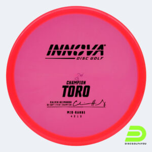 Innova Toro in pink, champion plastic
