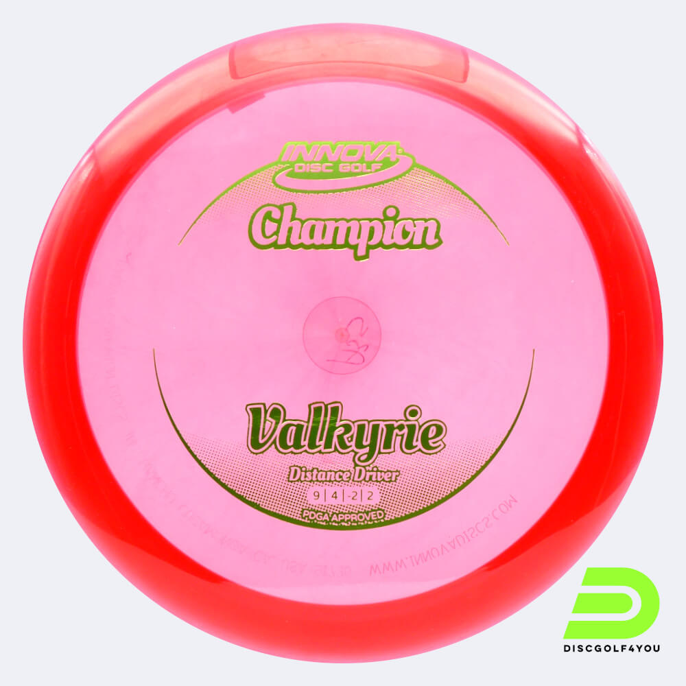 Innova Valkyrie in pink, champion plastic Innova Valkyrie in pink, champion plastic