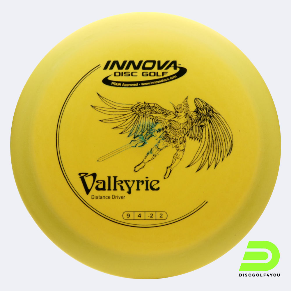 innova valkyrie in gelb, im dx kunststoff und ohne spezialeffekt Innova Valkyrie in gelb, im DX Kunststoff und ohne Spezialeffekt