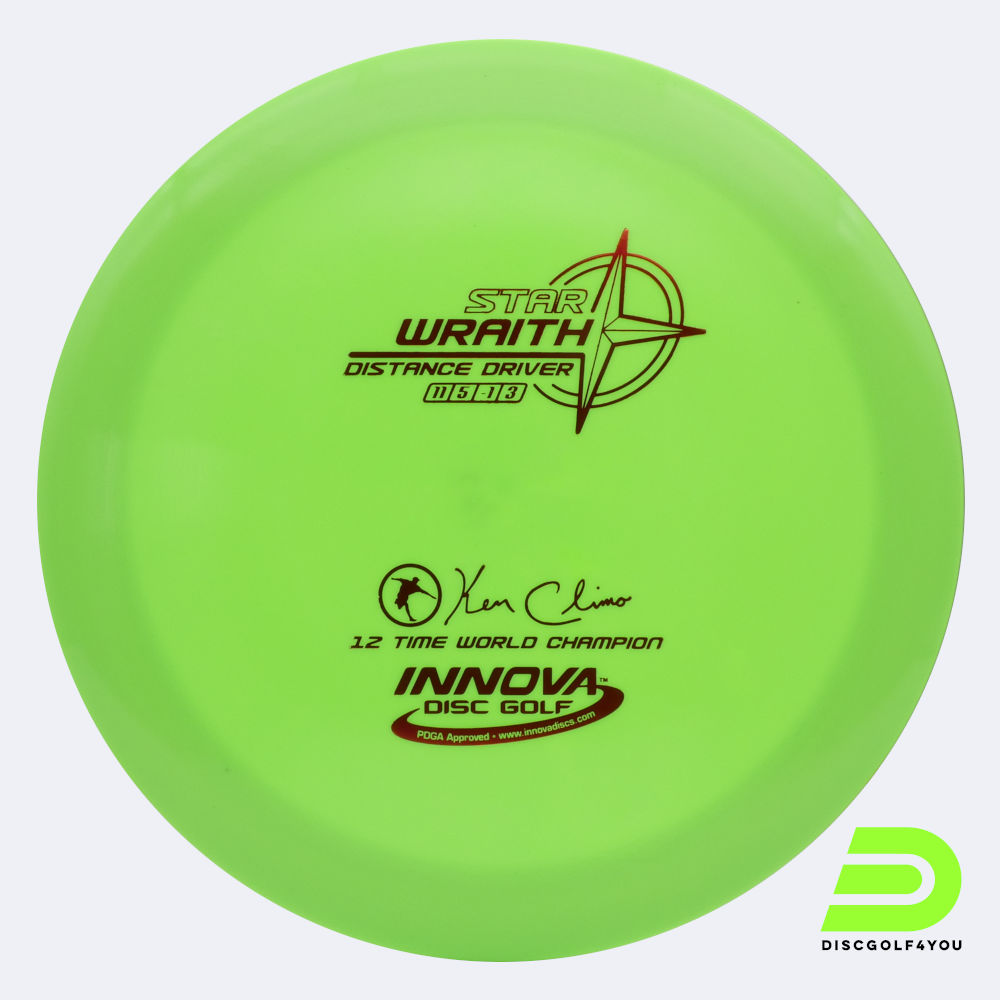 Innova Wraith in green, star plastic Innova Wraith in green, star plastic