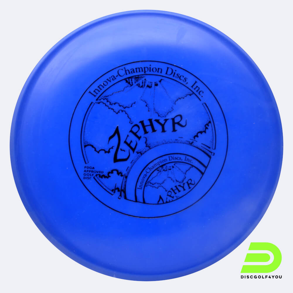 Innova Zephyr in blue, dx plastic Innova Zephyr in blue, dx plastic