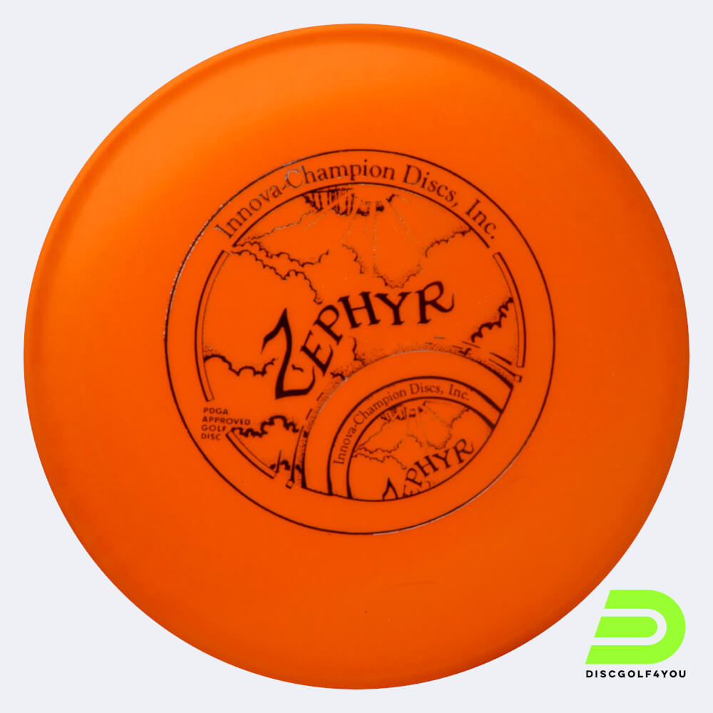 innova zephyr in orange, im dx kunststoff und ohne spezialeffekt Innova Zephyr in orange, im DX Kunststoff und ohne Spezialeffekt