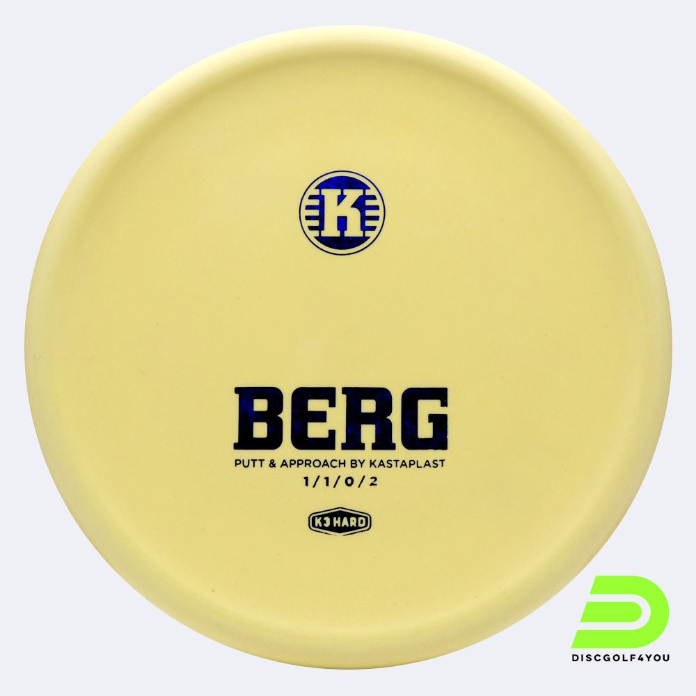 Kastaplast Berg in yellow, k3 hard plastic Kastaplast Berg in yellow, k3 hard plastic