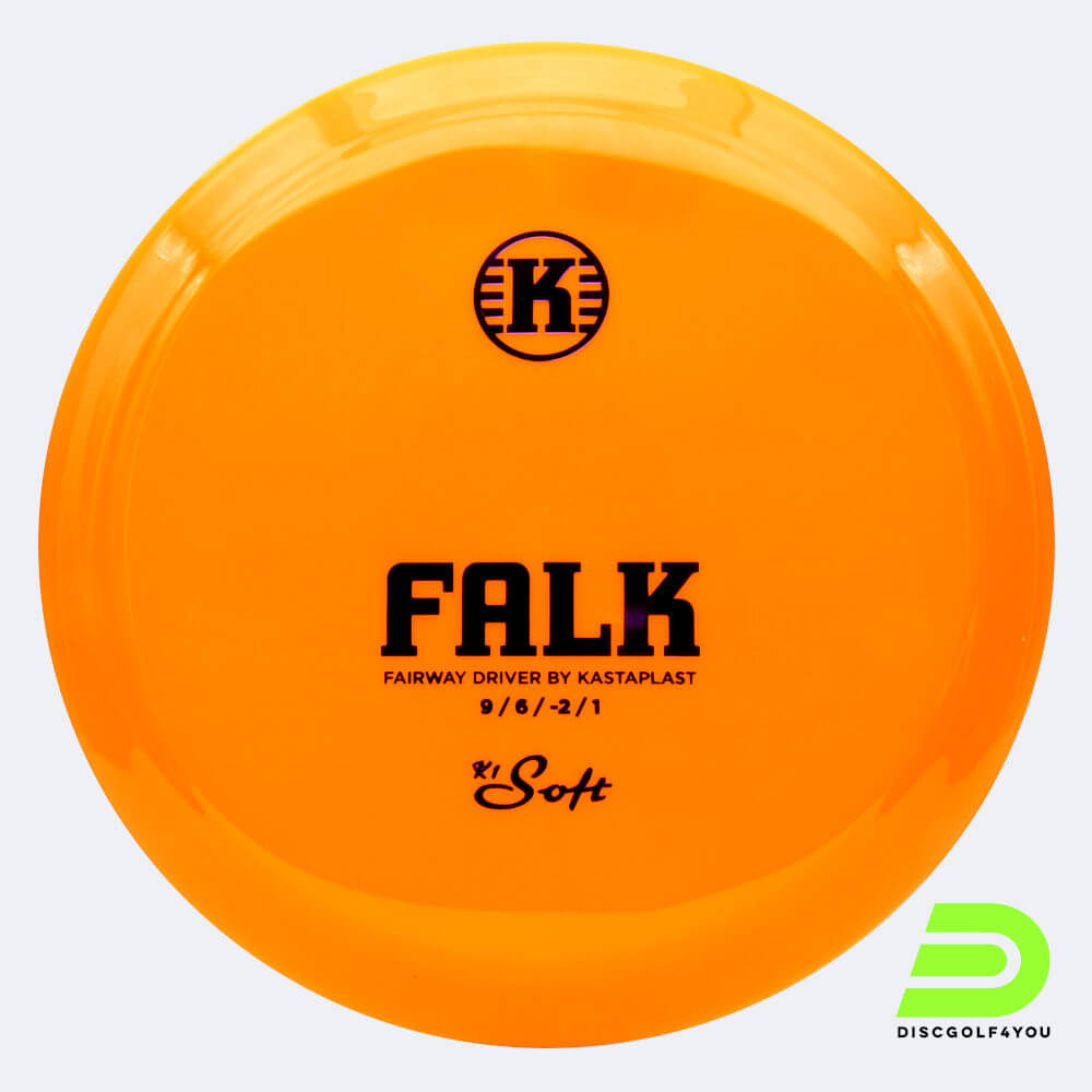 Kastaplast Falk in classic-orange, k1 soft plastic Kastaplast Falk in classic-orange, k1 soft plastic