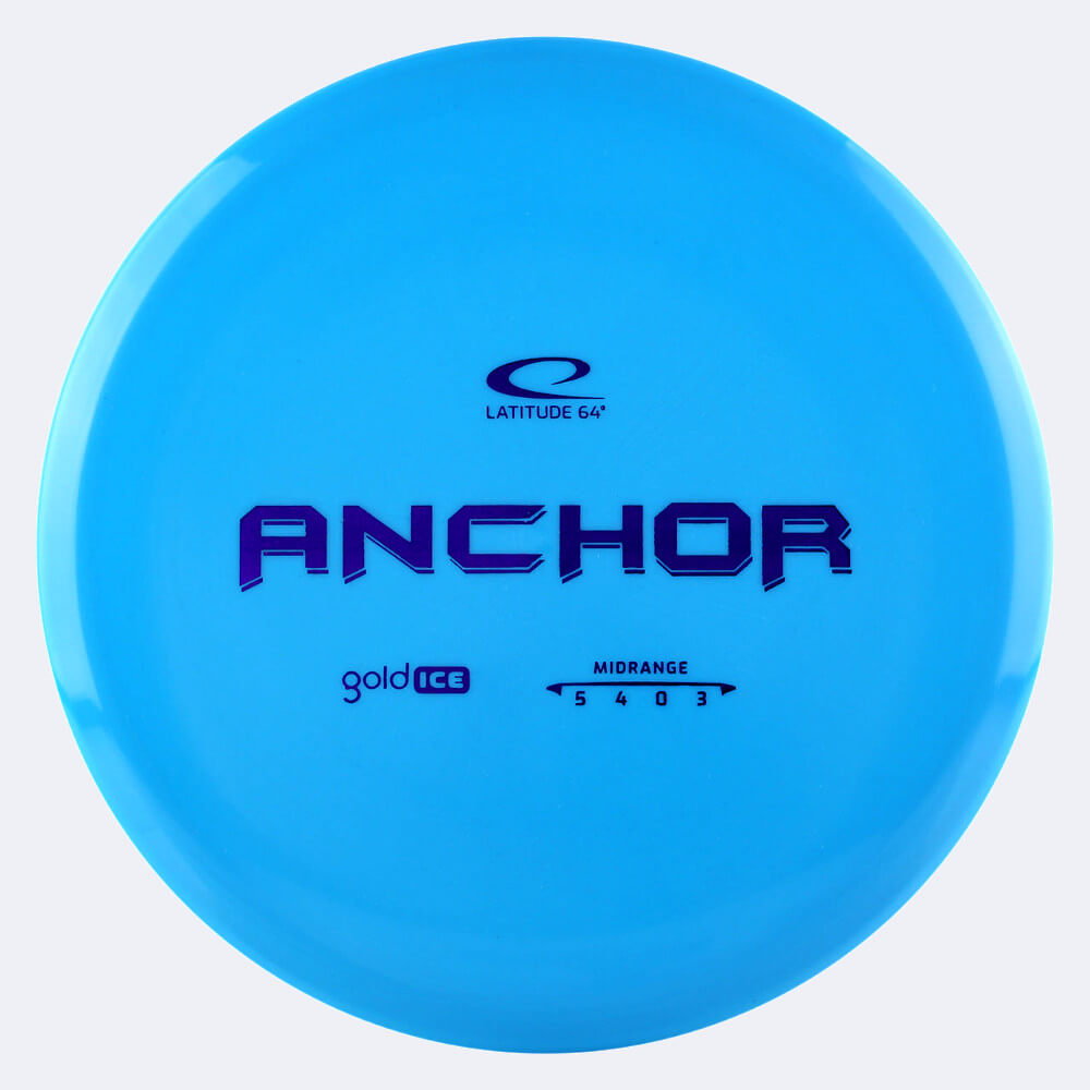 latitude 64° anchor in blau, im gold ice kunststoff und ohne spezialeffekt Latitude 64° Anchor in blau, im Gold Ice Kunststoff und ohne Spezialeffekt