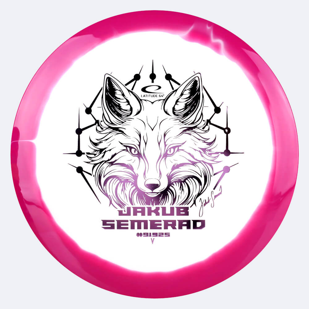 latitude 64° brave jakub semerad in weiss-rosa, im grand orbit kunststoff und ohne spezialeffekt Latitude 64° Brave Jakub Semerad in weiss-rosa, im Grand Orbit Kunststoff und ohne Spezialeffekt