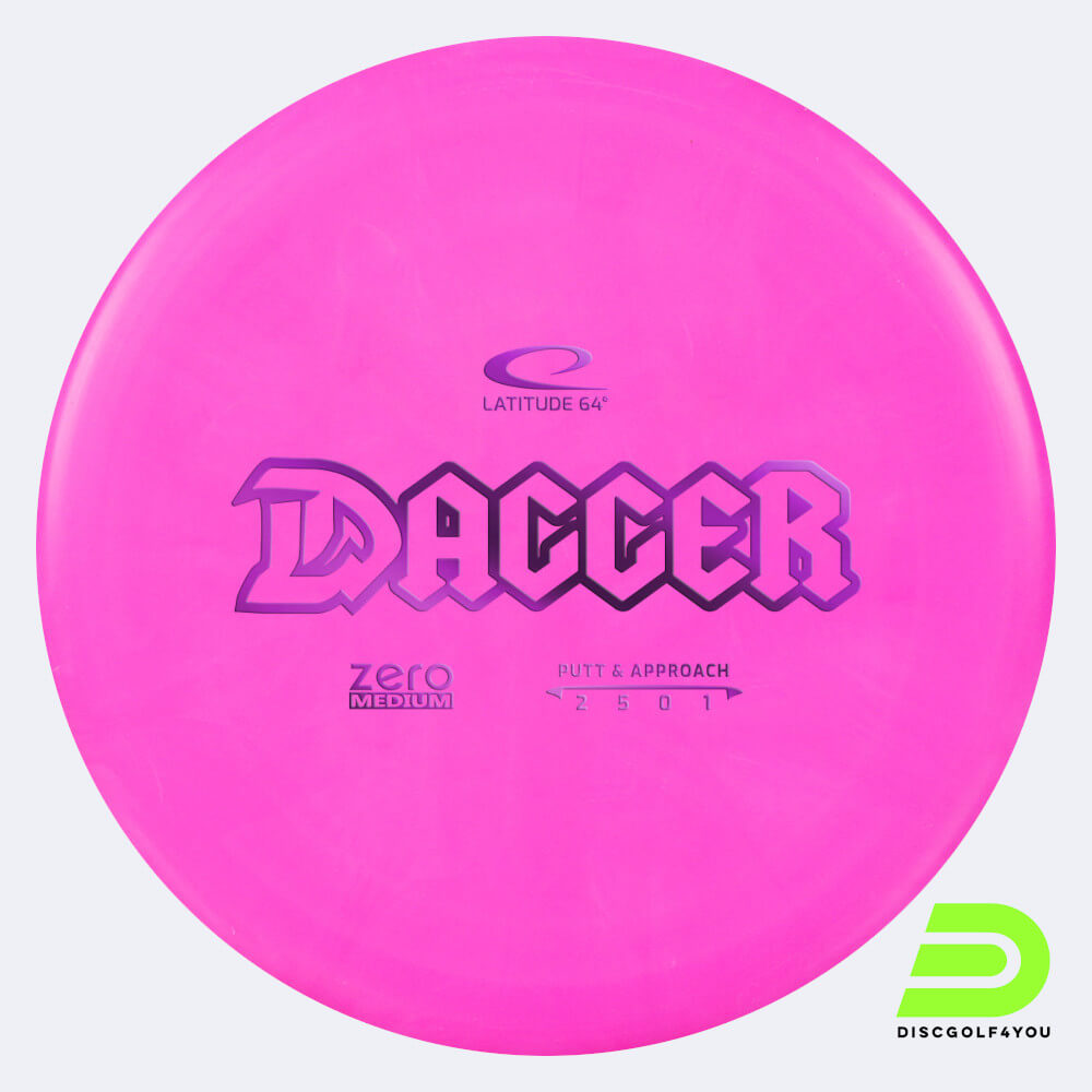 Latitude 64° Dagger in pink, zero medium plastic Latitude 64° Dagger in pink, zero medium plastic