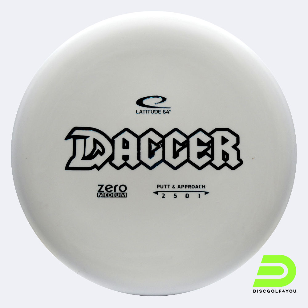 Latitude 64° Dagger in white, zero medium plastic Latitude 64° Dagger in white, zero medium plastic