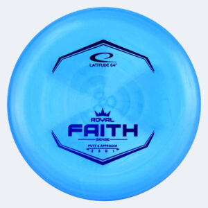 Latitude 64° Faith in light-blue, sense plastic