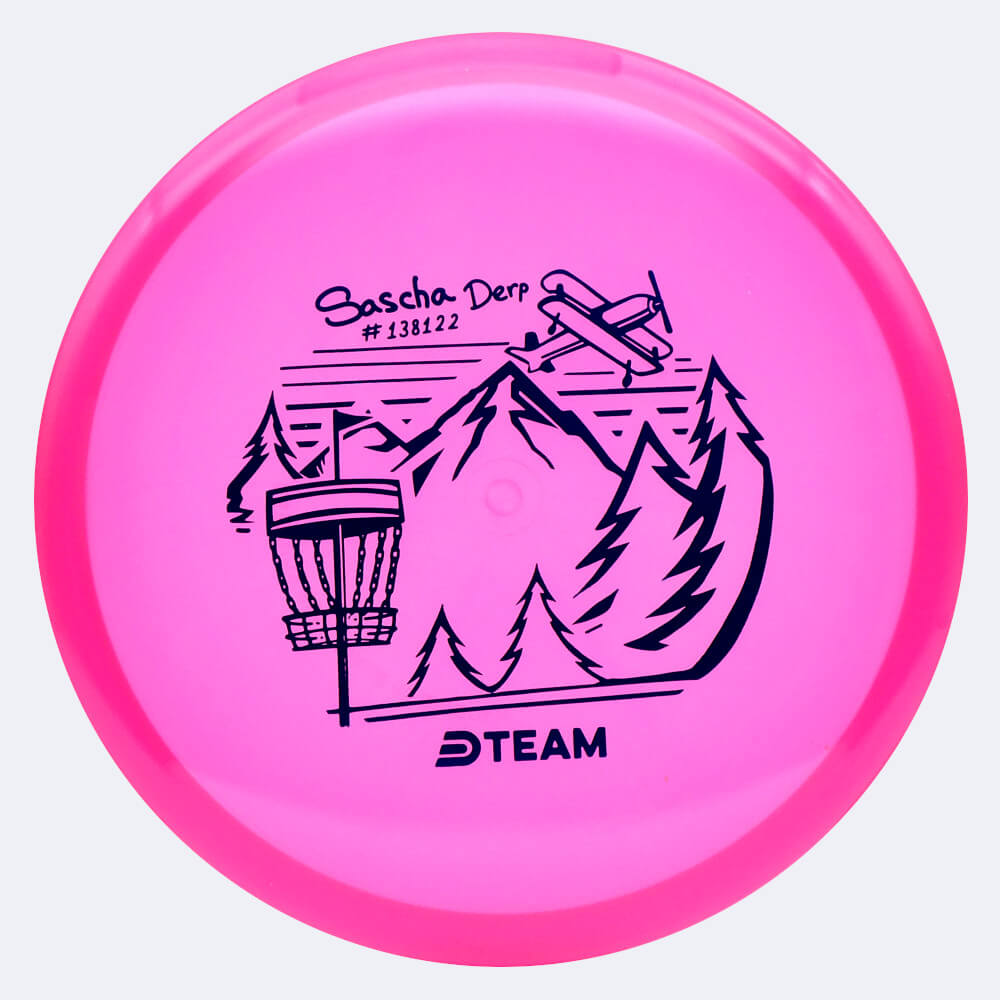 Latitude 64° Fuse Sascha Derp Team Series in pink, opto plastic Latitude 64° Fuse Sascha Derp Team Series in pink, opto plastic
