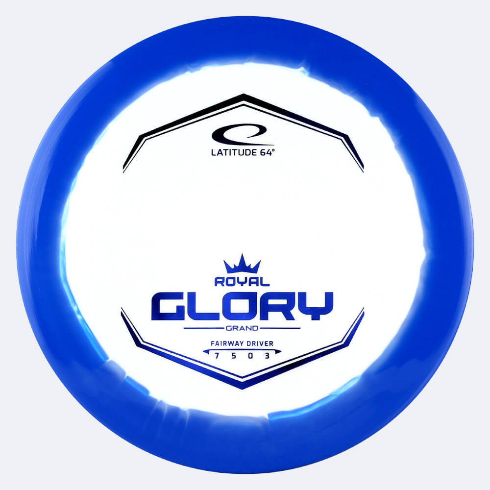 Latitude 64° Glory in blue, grand orbit plastic Latitude 64° Glory in blue, grand orbit plastic