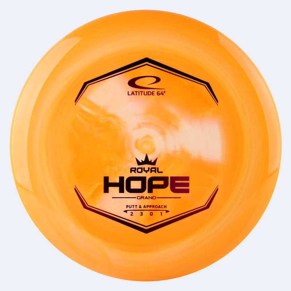 Latitude 64° Hope in classic-orange, royal grand plastic and burst effect Latitude 64° Hope in classic-orange, royal grand plastic and burst effect