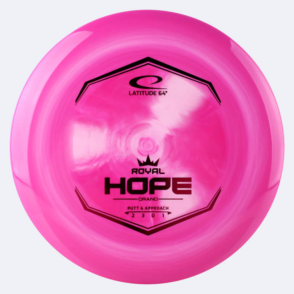 Latitude 64° Hope in pink, royal grand plastic and burst effect Latitude 64° Hope in pink, royal grand plastic and burst effect
