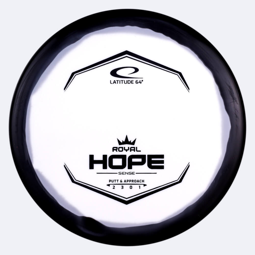 Latitude 64° Hope in white-black, sense orbit plastic Latitude 64° Hope in white-black, sense orbit plastic