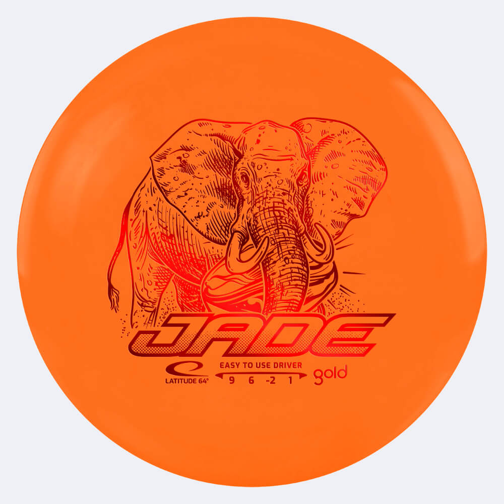 Latitude 64° Jade in classic-orange, opto plastic Latitude 64° Jade in classic-orange, opto plastic