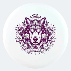 Latitude 64° Pure Kristin Lätt in white, zero medium moonshine plastic and glow effect