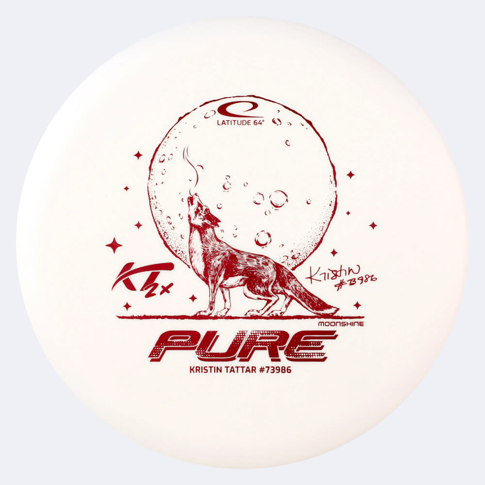 latitude 64° pure kristin tattar ts in weiss, im zero medium moonshine kunststoff und glow spezialeffekt Latitude 64° Pure Kristin Tattar TS in weiss, im Zero Medium Moonshine Kunststoff und glow Spezialeffekt