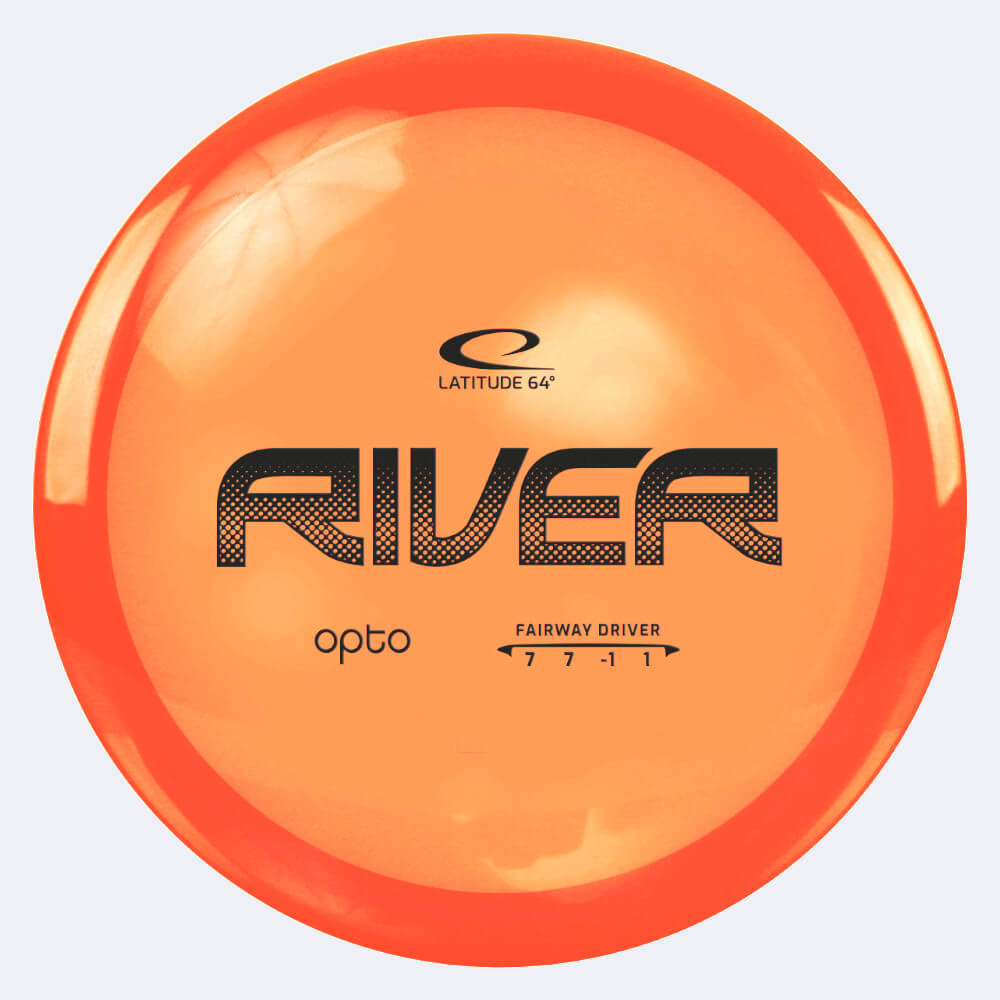 Latitude 64° River in classic-orange, opto plastic Latitude 64° River in classic-orange, opto plastic