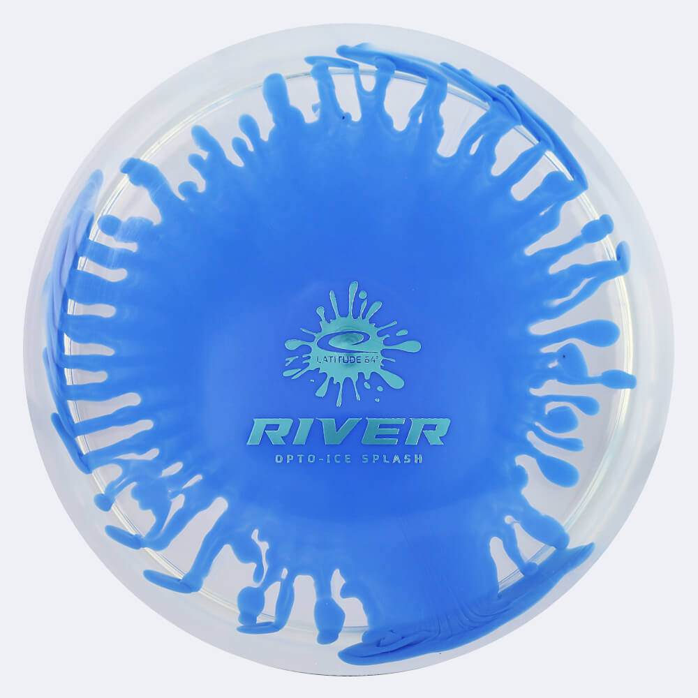 Latitude 64° River in blue, opto ice splash plastic Latitude 64° River in blue, opto ice splash plastic