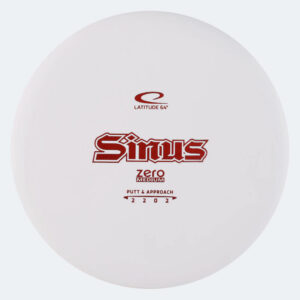 Latitude 64° Sinus in white, zero medium plastic