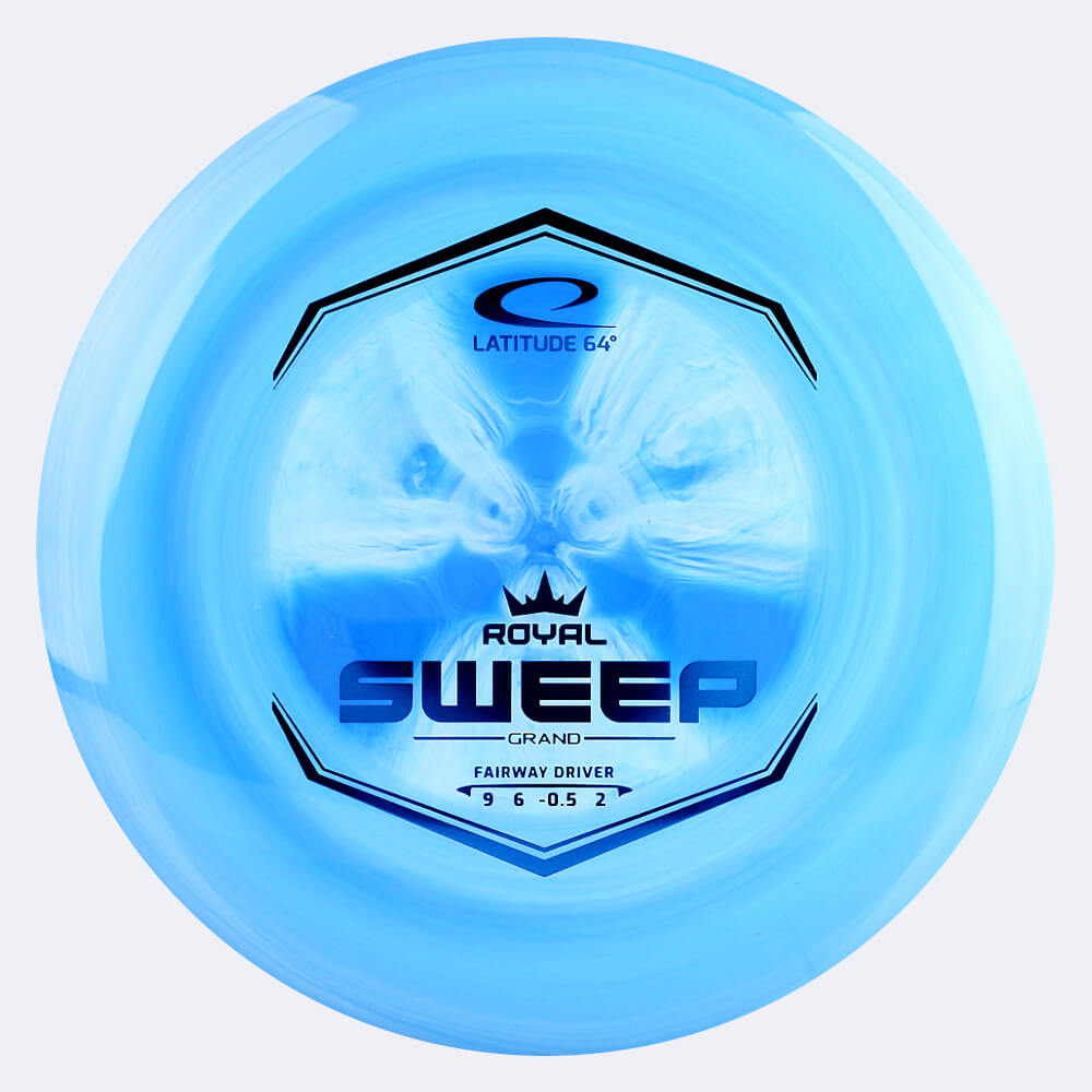 latitude 64° sweep in blau, im royal grand kunststoff und ohne spezialeffekt Latitude 64° Sweep in blau, im Royal Grand Kunststoff und ohne Spezialeffekt