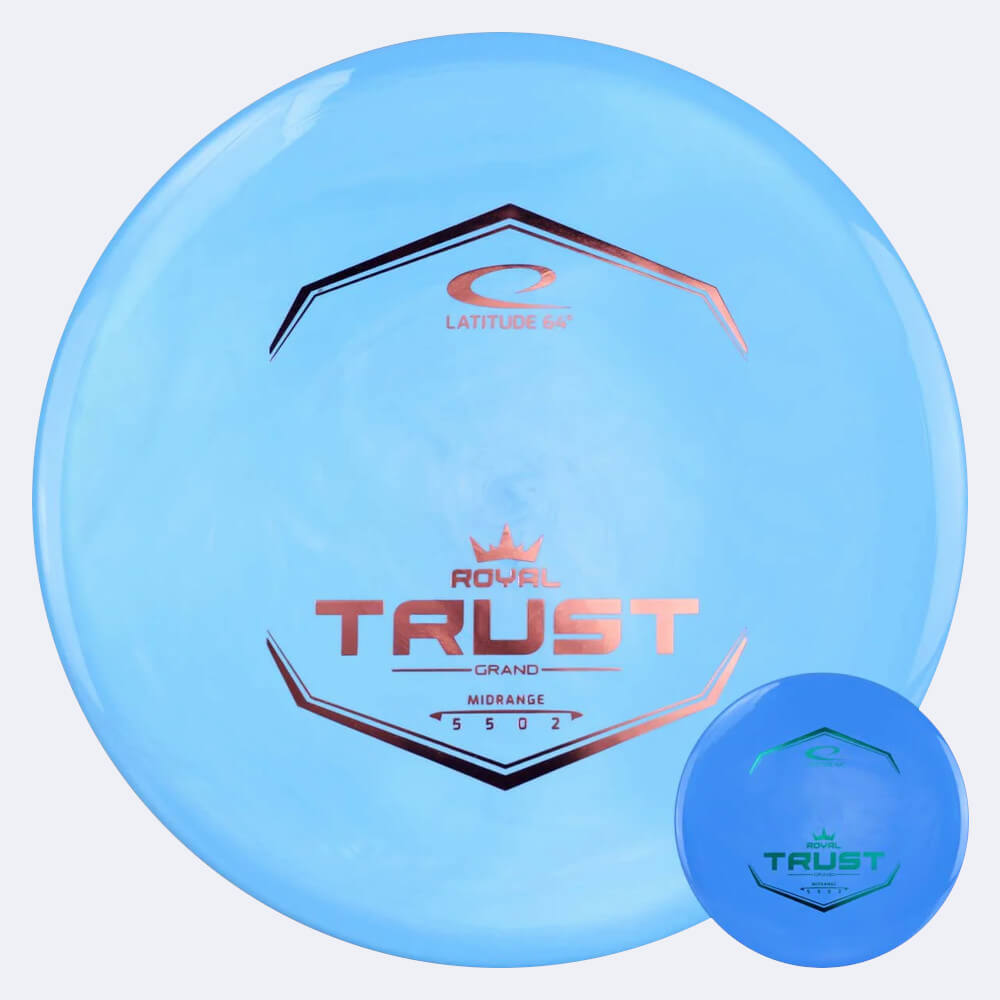 Latitude 64° Trust in blue, royal grand plastic Latitude 64° Trust in blue, royal grand plastic