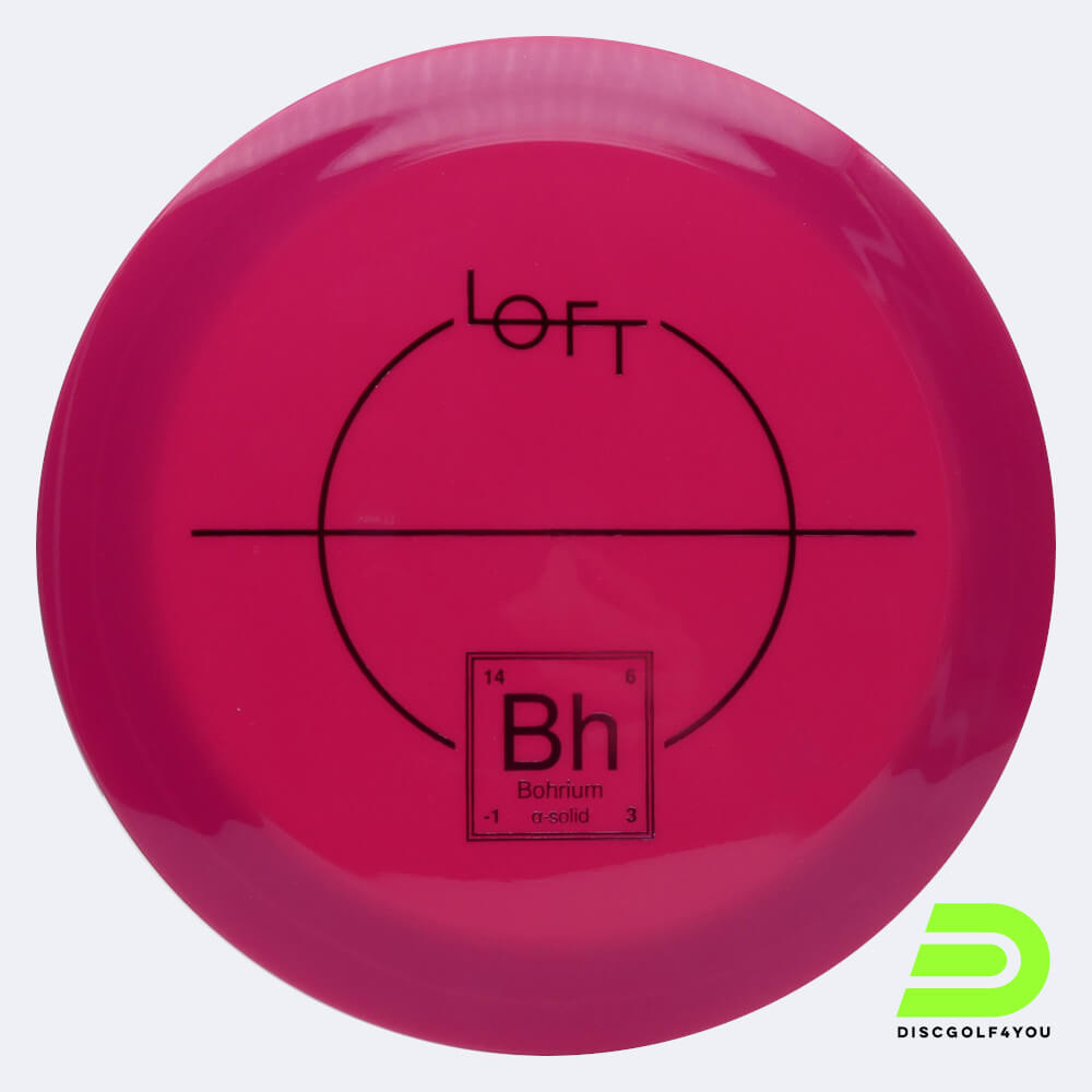Loft Discs Bohrium in pink, alpha-solid plastic Loft Discs Bohrium in pink, alpha-solid plastic