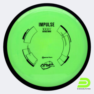 MVP Impulse in green, neutron plastic