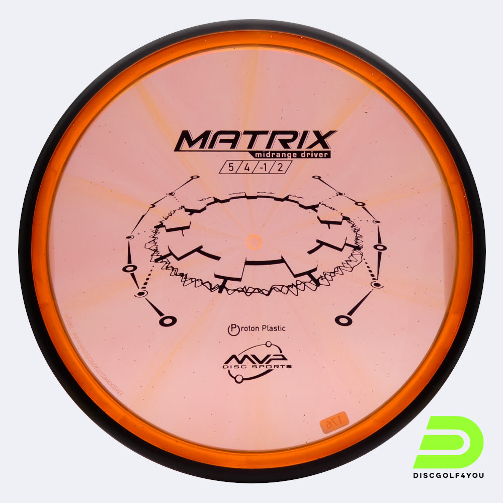 MVP Matrix in red, neutron plastic MVP Matrix in red, neutron plastic
