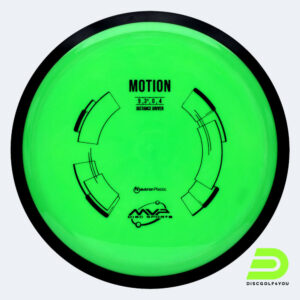 MVP Motion in green, neutron plastic