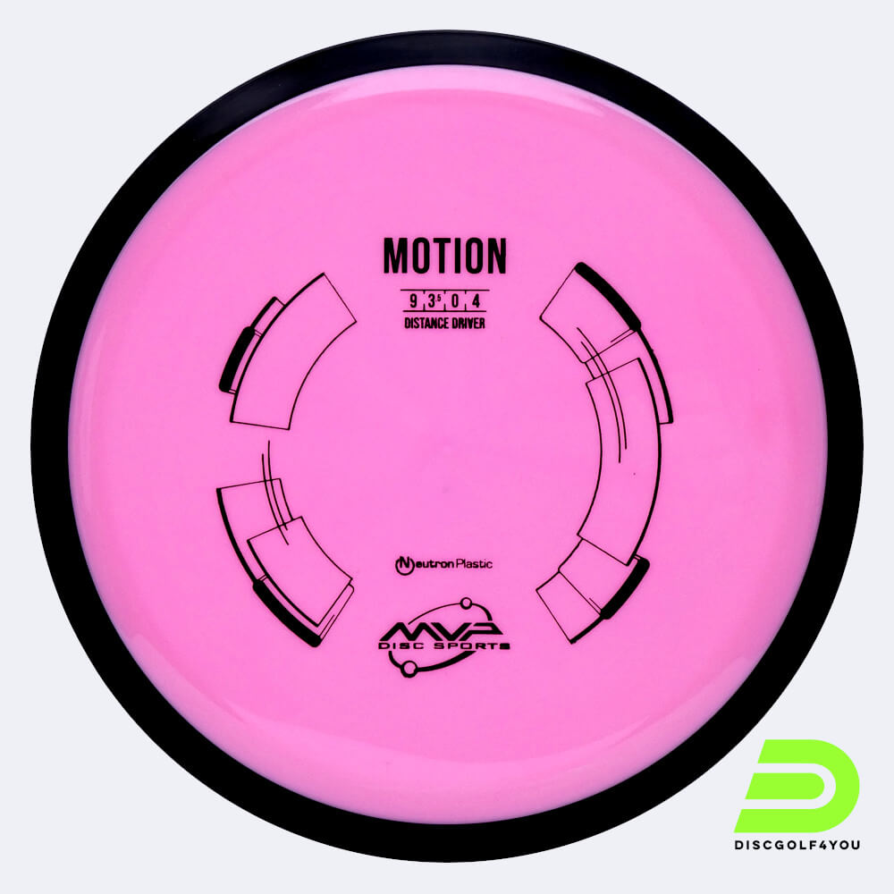 MVP Motion in pink, neutron plastic MVP Motion in pink, neutron plastic